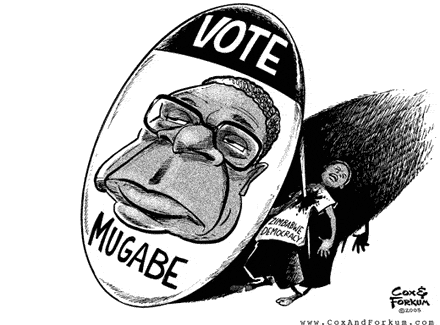 La campaña de Mugabe
