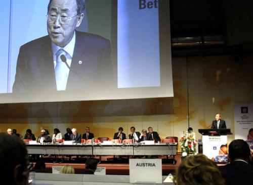 Ban Ki-moon y el cambio climtico