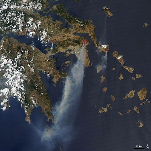 Incendios en Grecia